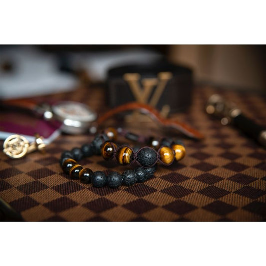 Pulsera bruin